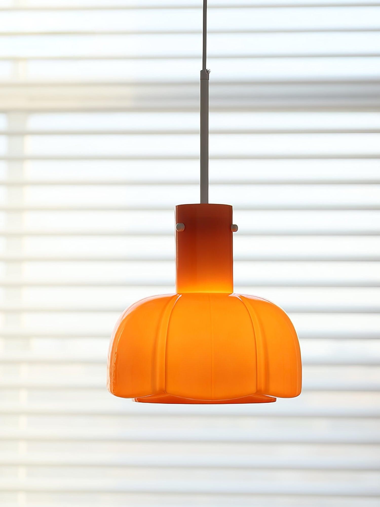 Medieval Style Glass Bud Pendant Lamp M457