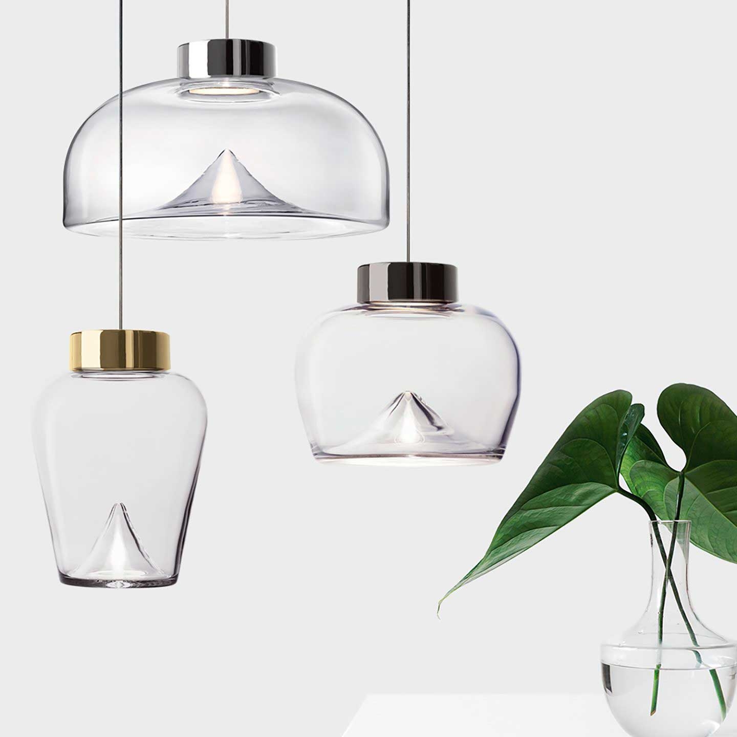 Aella Glass Pendant Light D454