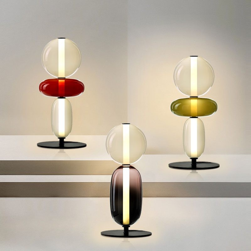 Nordic Minimalist Creative Luxury Gourd Glass Table Lamp M485