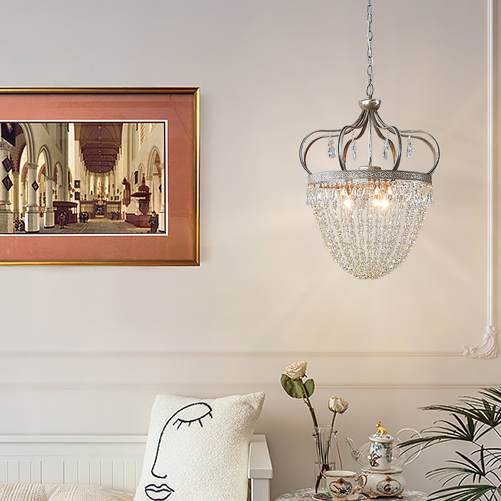 Abella Tear Drop Chandelier D517