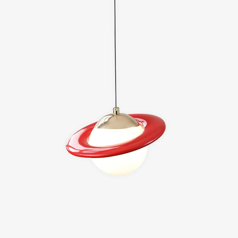 Romantic Saturn Planet Pendant Lamp for Bedroom M519