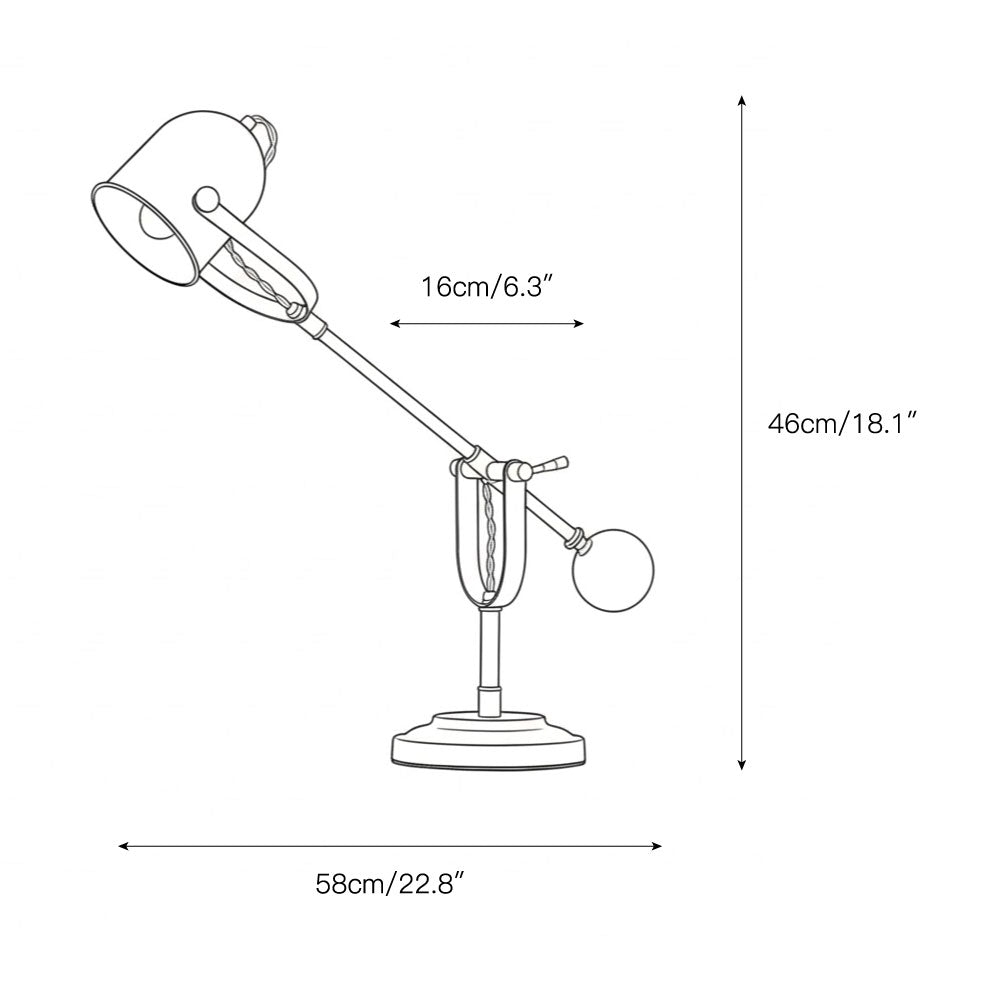 Pimlico Table Lamp D750