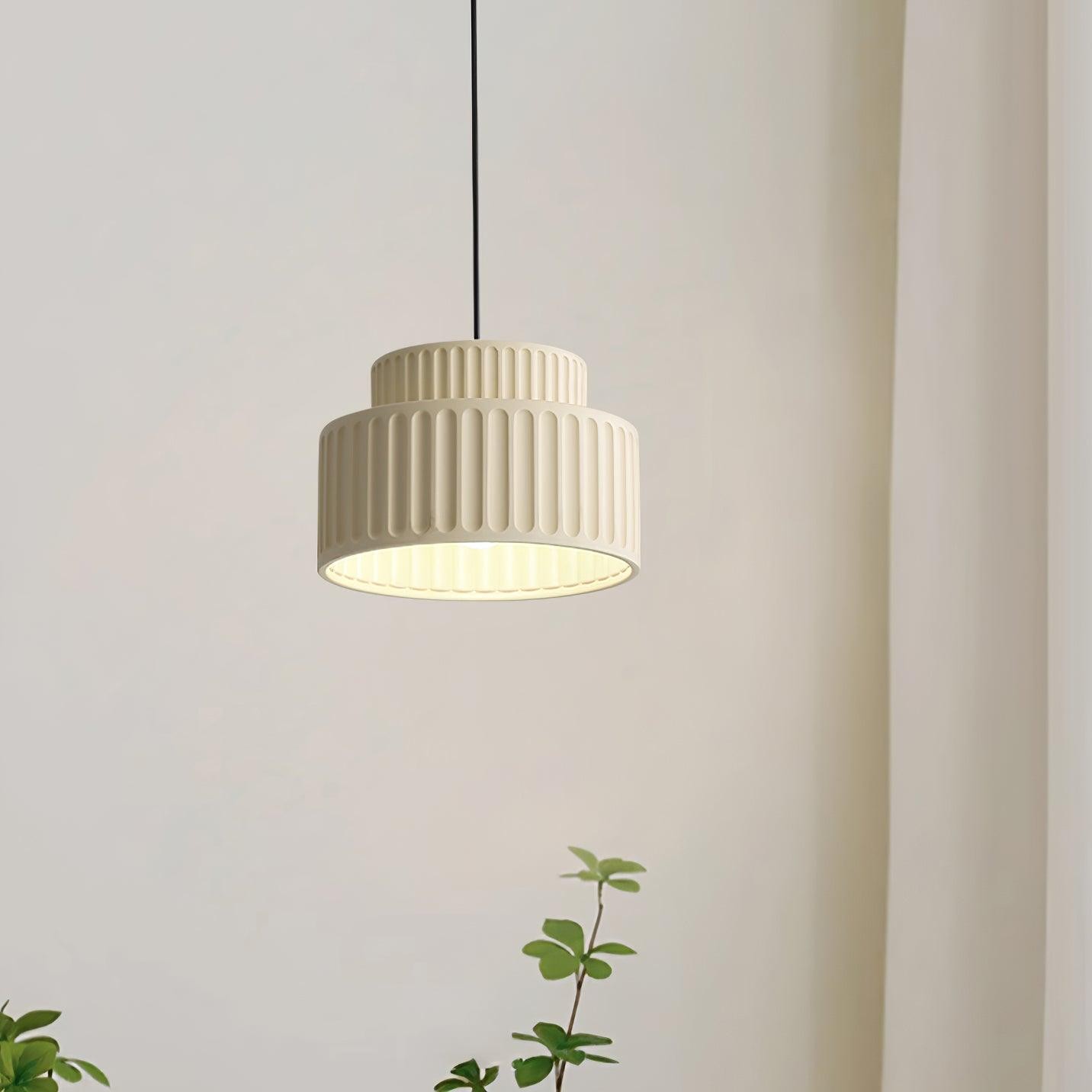 Nordic Resin Column Pendant Lamp M251