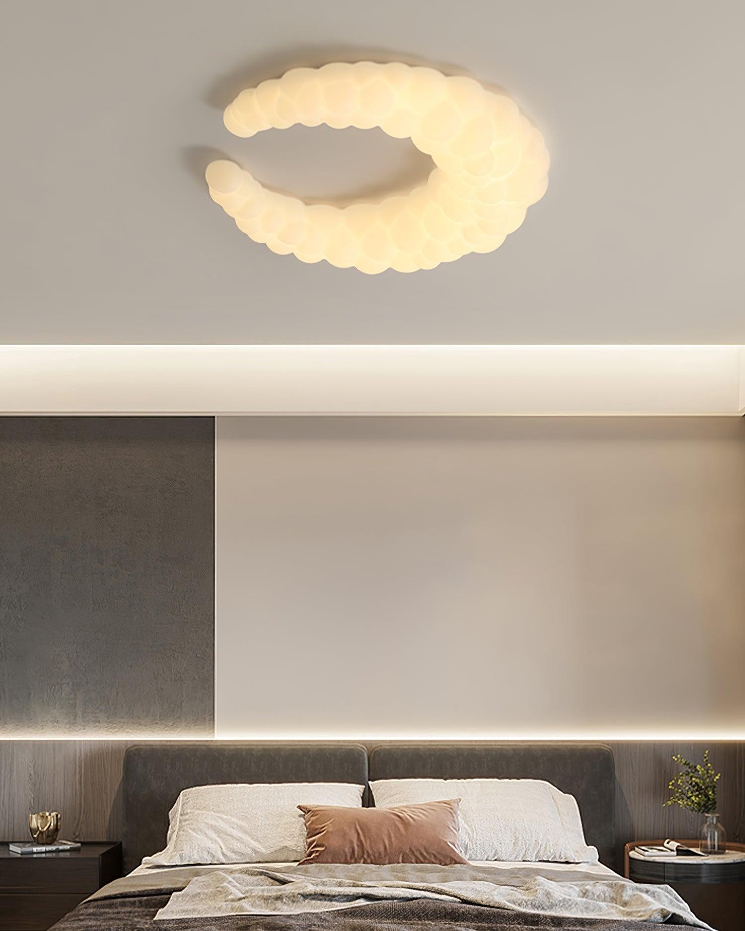 Cream Style Moon Ceiling Lamp M580