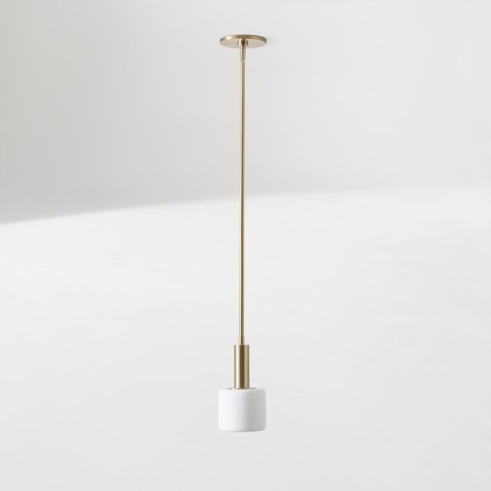 Cerova Modern Ivory Pendant Lamp – Minimalist Organic Design for Dining Rooms T164