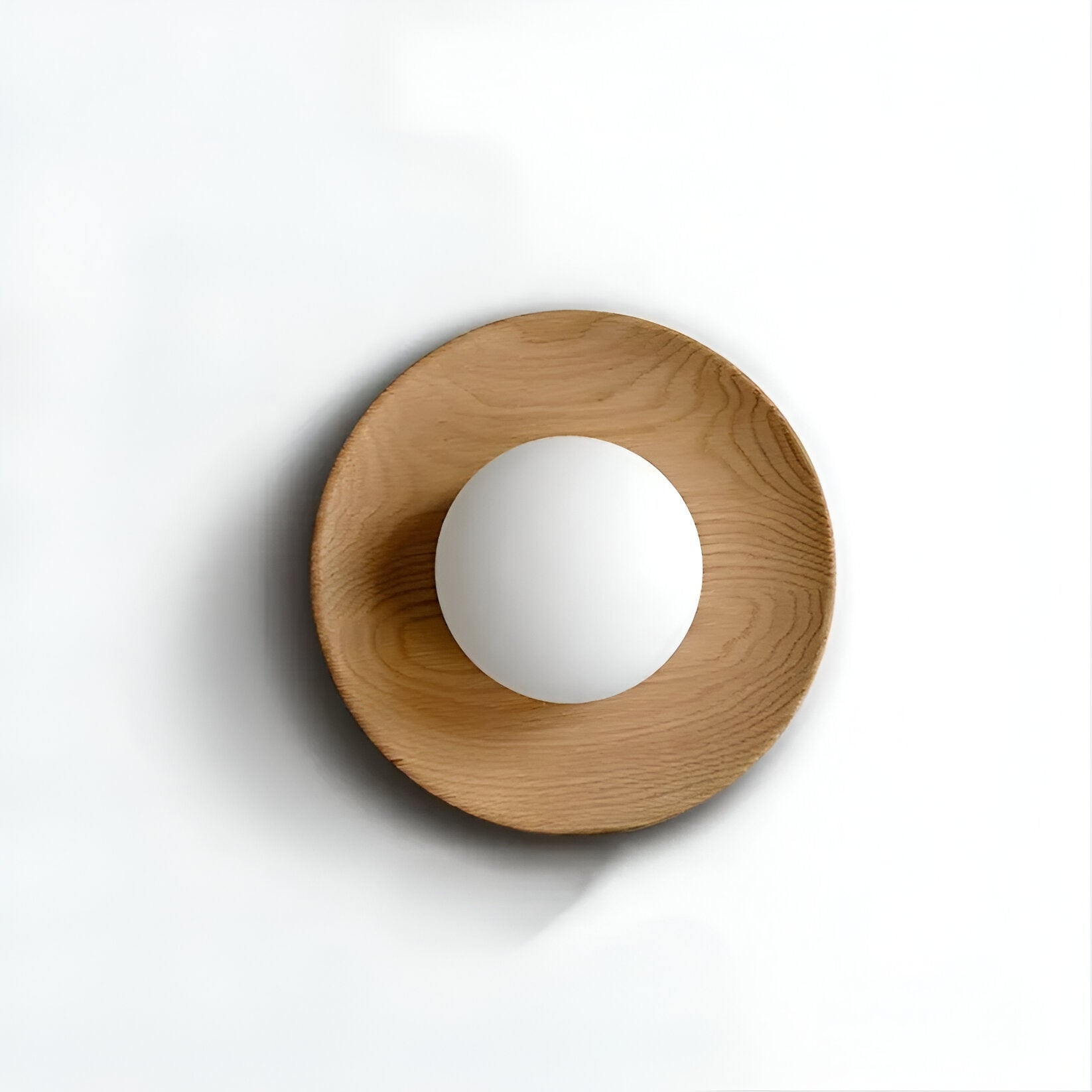 Nordic Minimalist Natural Wood LED Wall Light D780