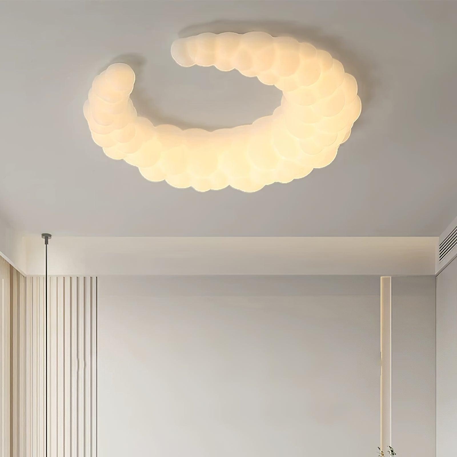 Cream Style Moon Ceiling Lamp M580