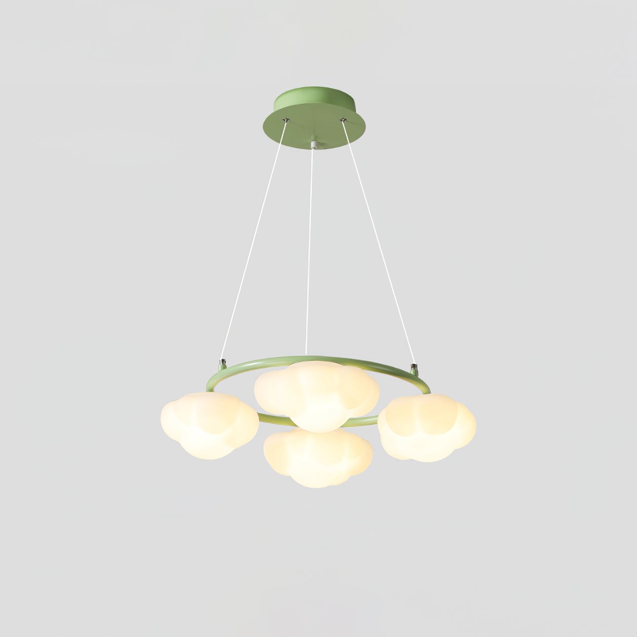 Cream Style Creative Personality Clouds Chandelier M322