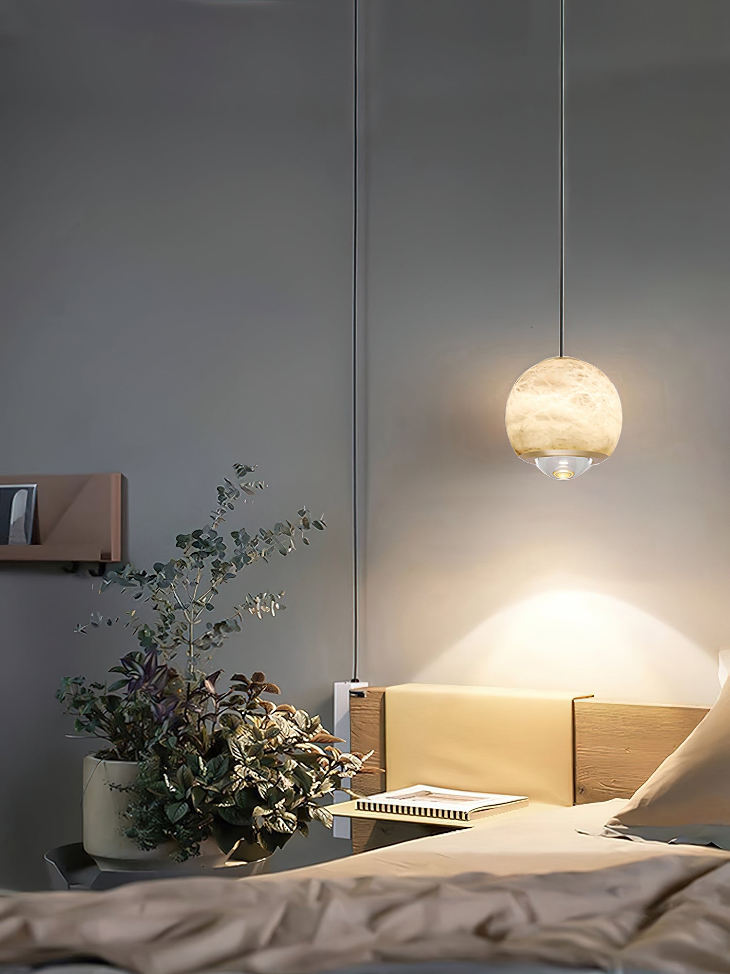 Ferox Alabaster Pendant Light D422