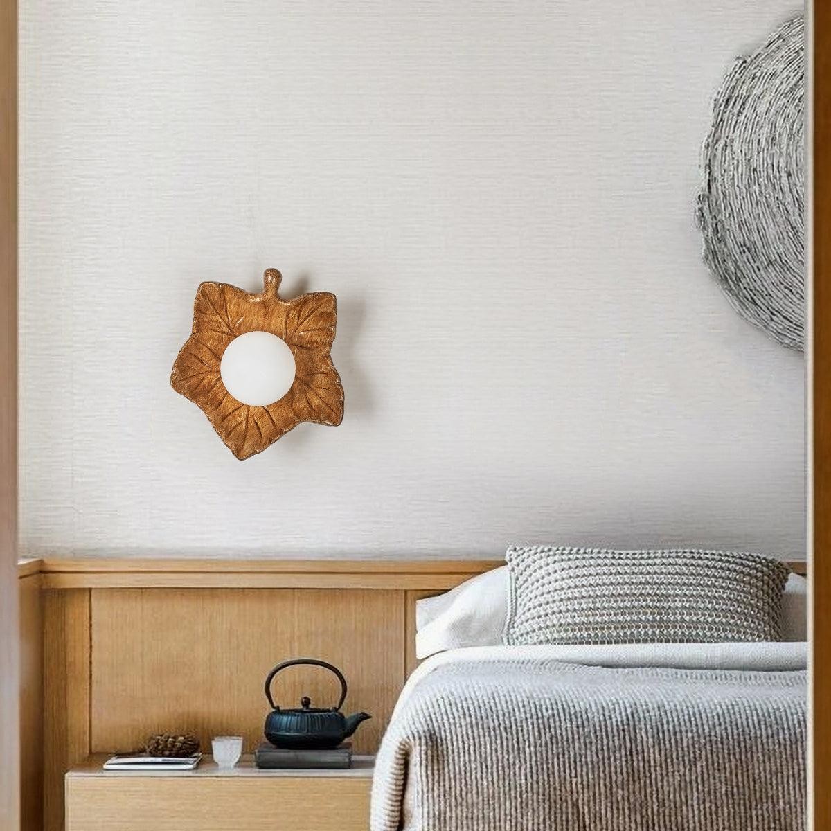 Maple Leaf Wall Light M362