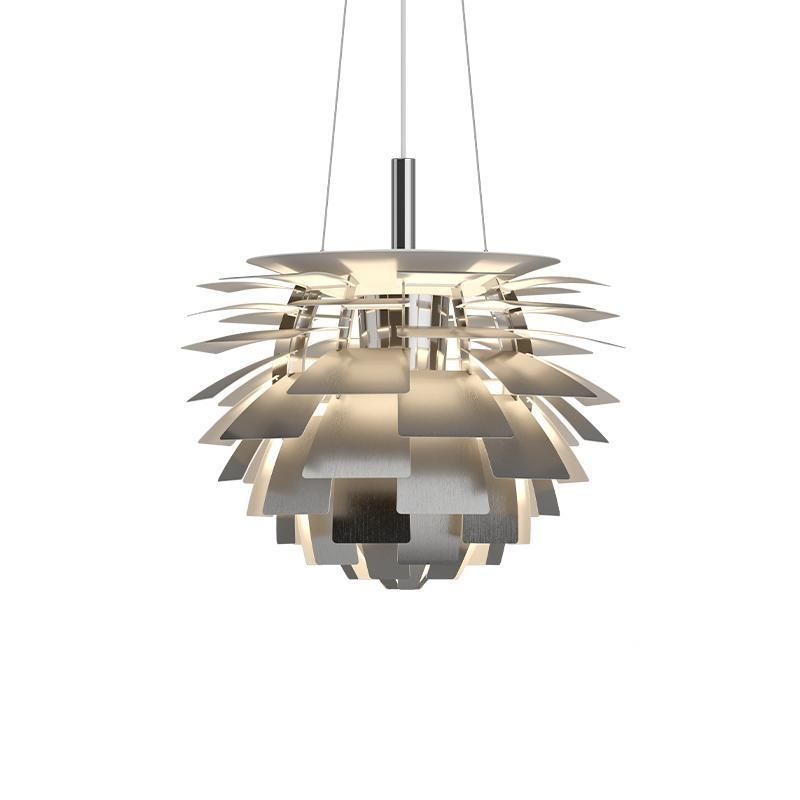 Modern Sculptural Layered Pendant Light