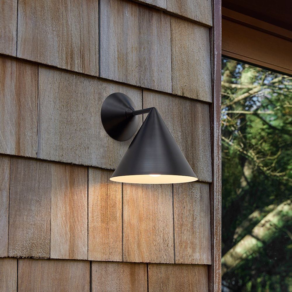Brivana Outdoor Sconce - Modern Metal Wall Light T269