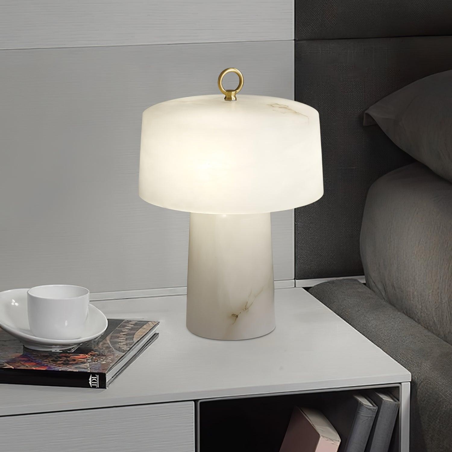 Light Luxury Style Marble Stone Table Lamp M583