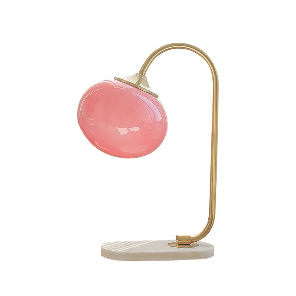 Scandinavian Cream Ball Table Lamp For Living Room M454