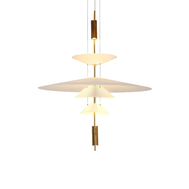 Modern LED Multi Layers Pendant Light For Dining Room