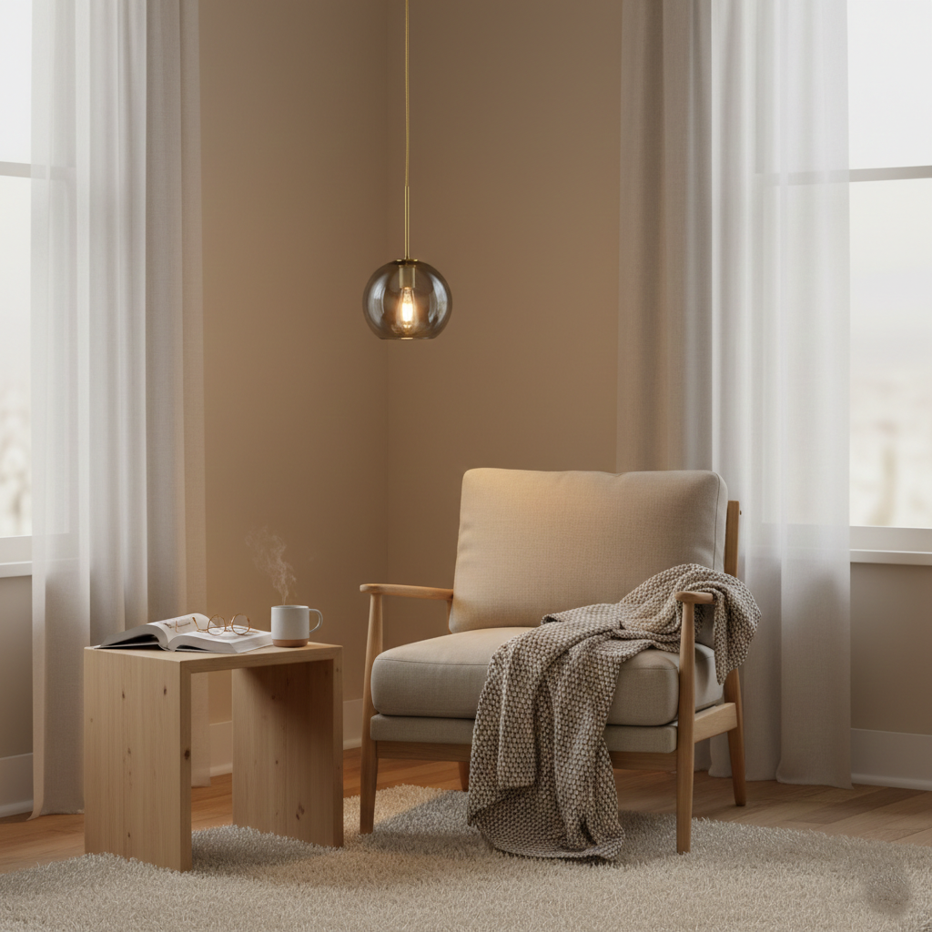 Solara Nordic Spherical Glass Pendant Light D943