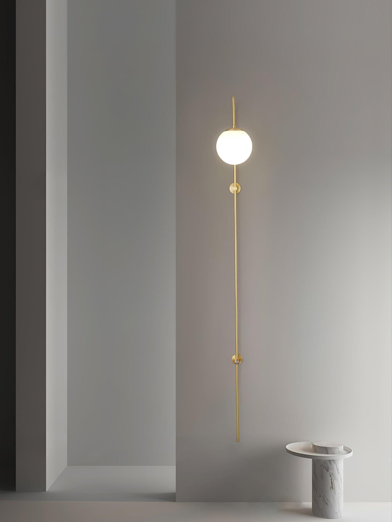 Globe Brass Wall Sconce M555