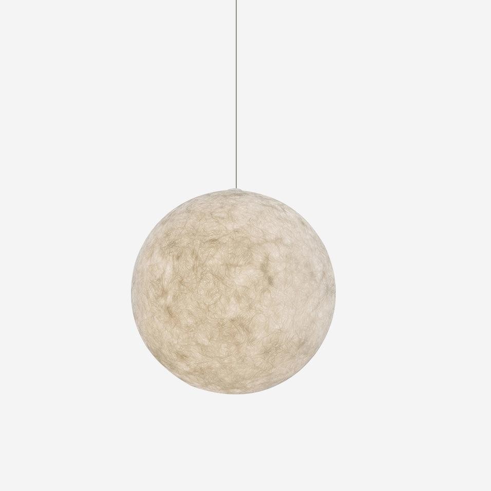 Modern Moon Globe Pendant Light – Minimalist Decorative Lamp for Living Room S369