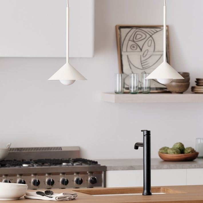 Brivana Adjustable Pendant – Cone Shade Light for Kitchen or Dining T268