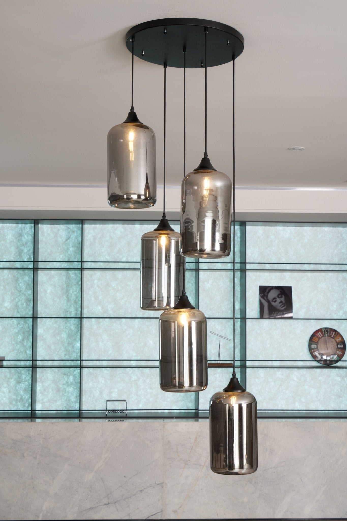 Bottle Pendant Light D363