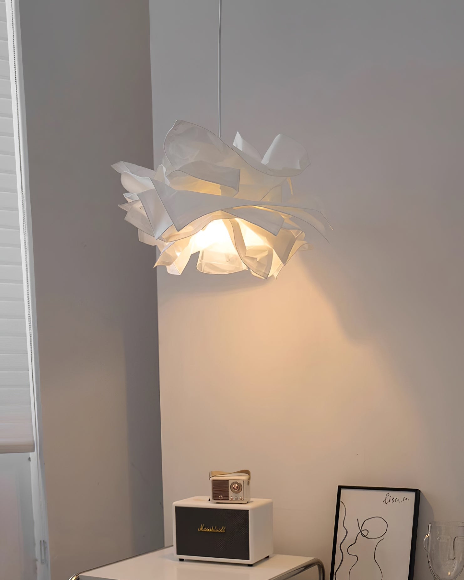 Paper Plug In Pendant Lamp D87