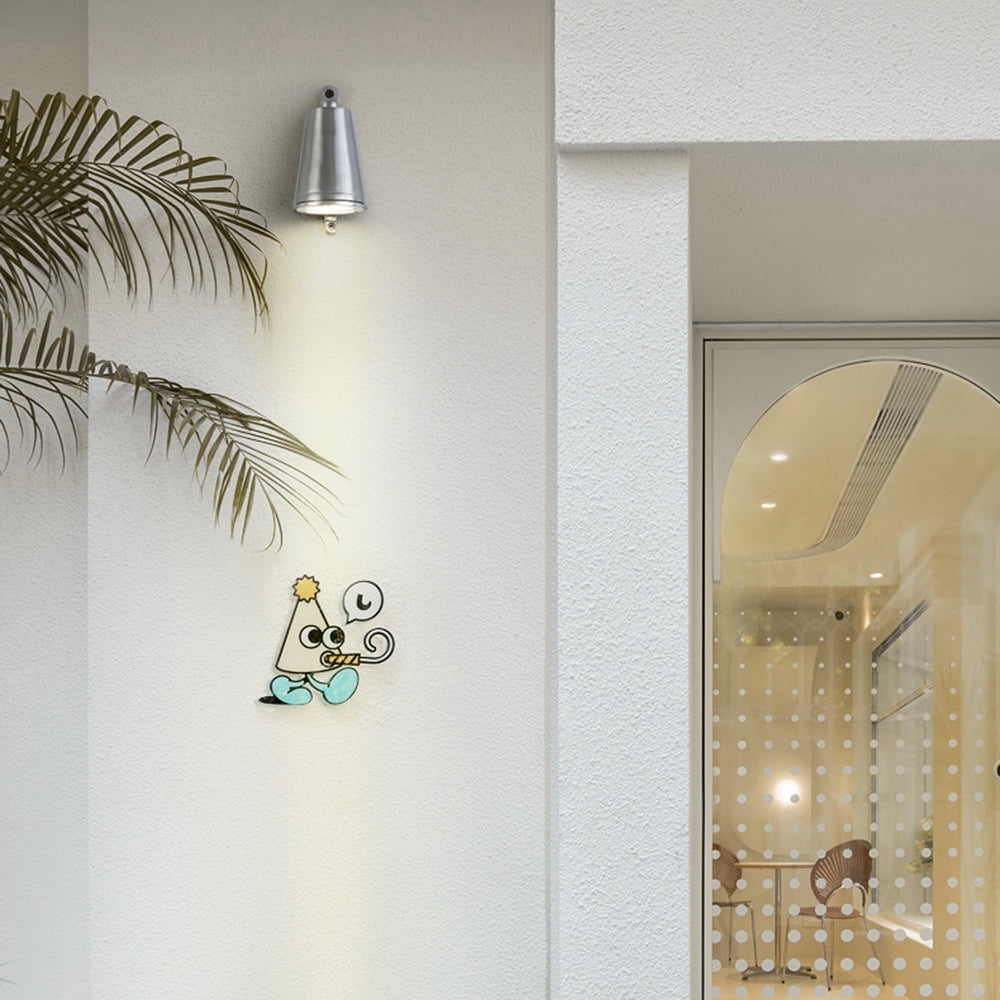 Industrial Metal Bell-Shaped IP65 Waterproof Outdoor Wall Light D876