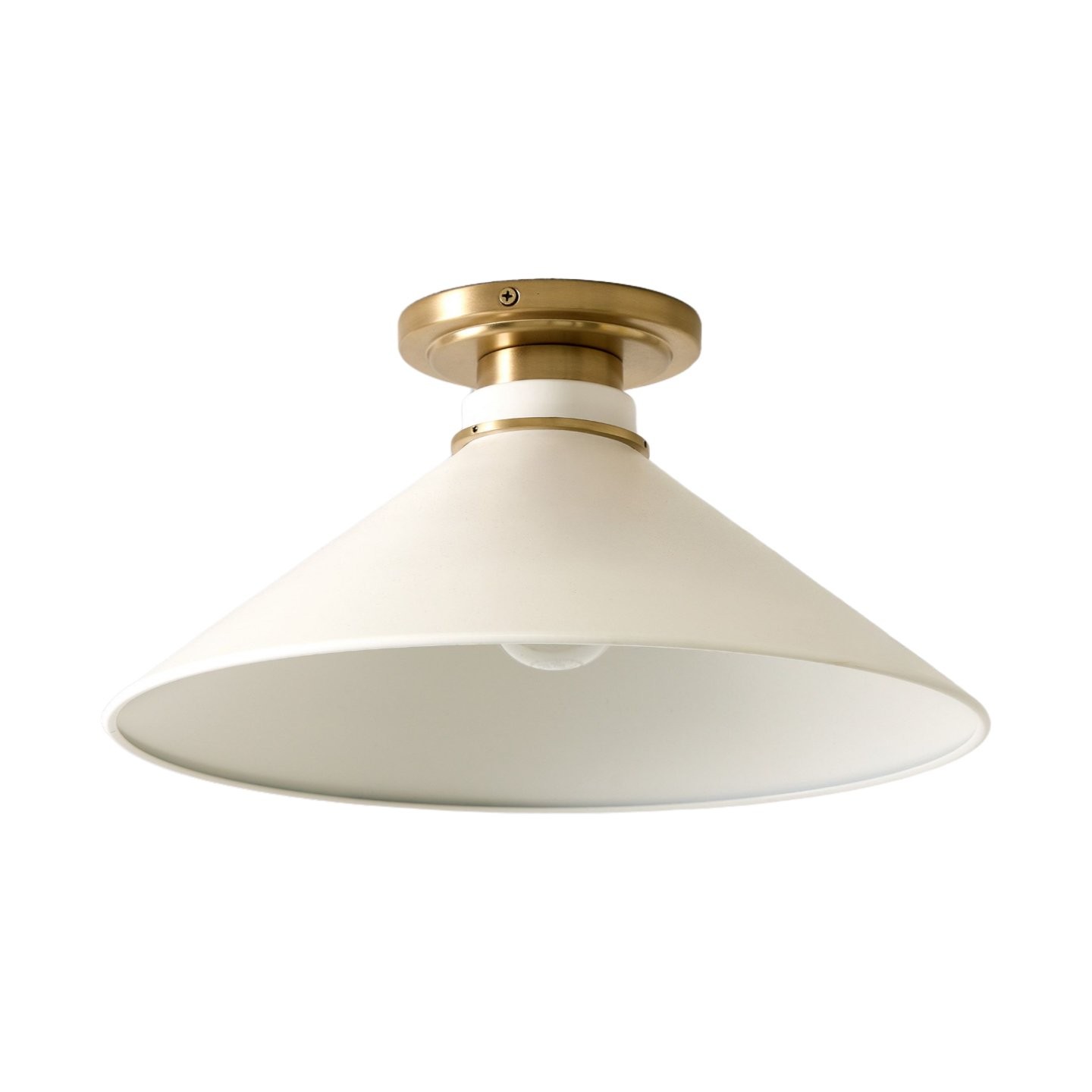 Aurenza Timeless Flush Mount Light - Farmhouse Design with Simple Elegant Charm T286