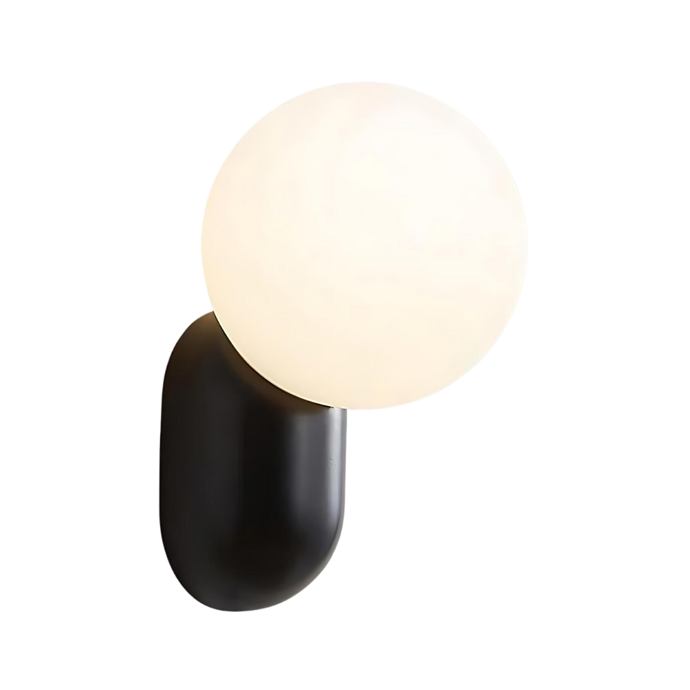 Luma Nordic Glass Orb Wall Light D784