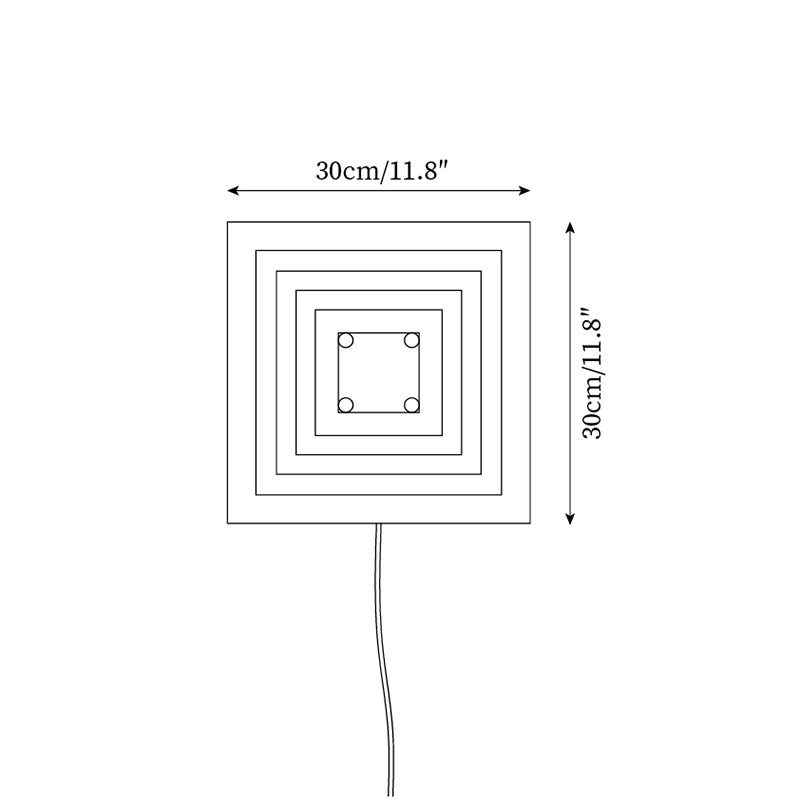 Bedin Plug In Wall Lamp D24