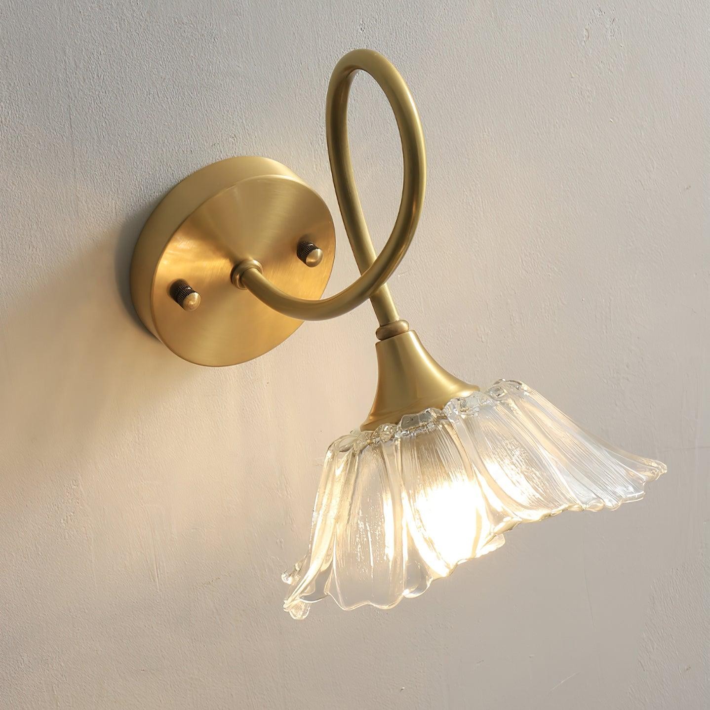 Century Lotus Leaf Wall Lamp M397