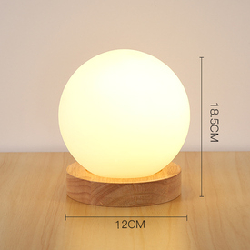 COZY LED-bordslampa Design C-storleksdiagram