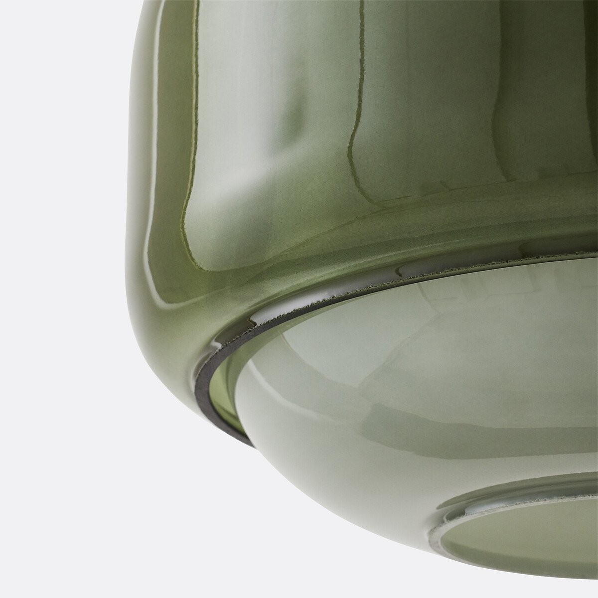 Clinco Modern Mushroom Pendant Light - Colored Glass Hanging Light T418