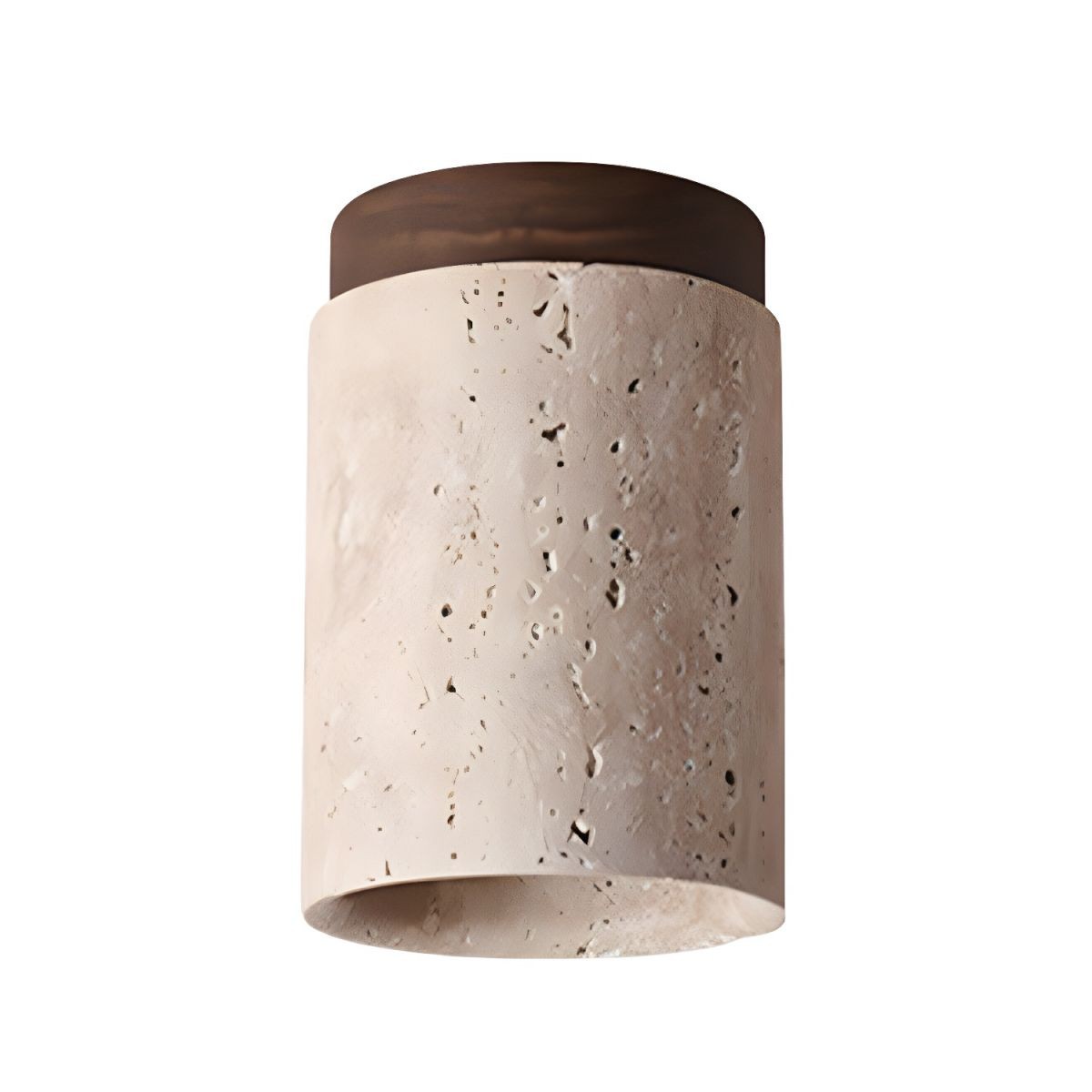 Marble Travertine Column Ceiling Lamp M510