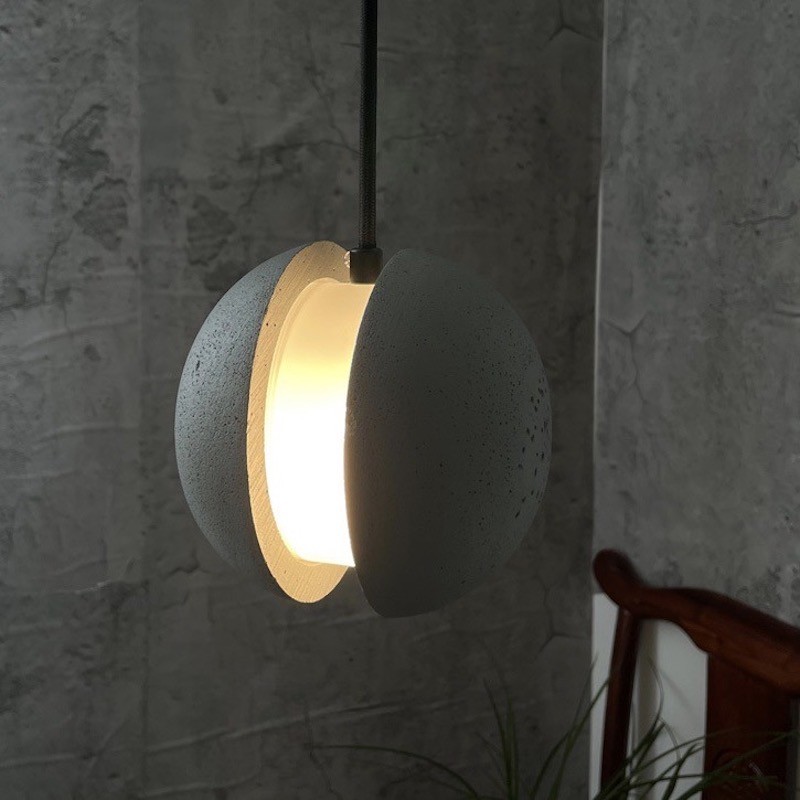 MARS Concrete Pendant Light For Living Room