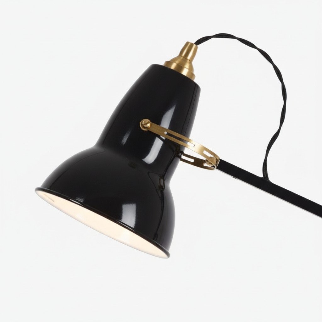 Modryx Adjustable Modern Wall Lamp with Bracket Sleek Aluminium Shade for Living Space T576