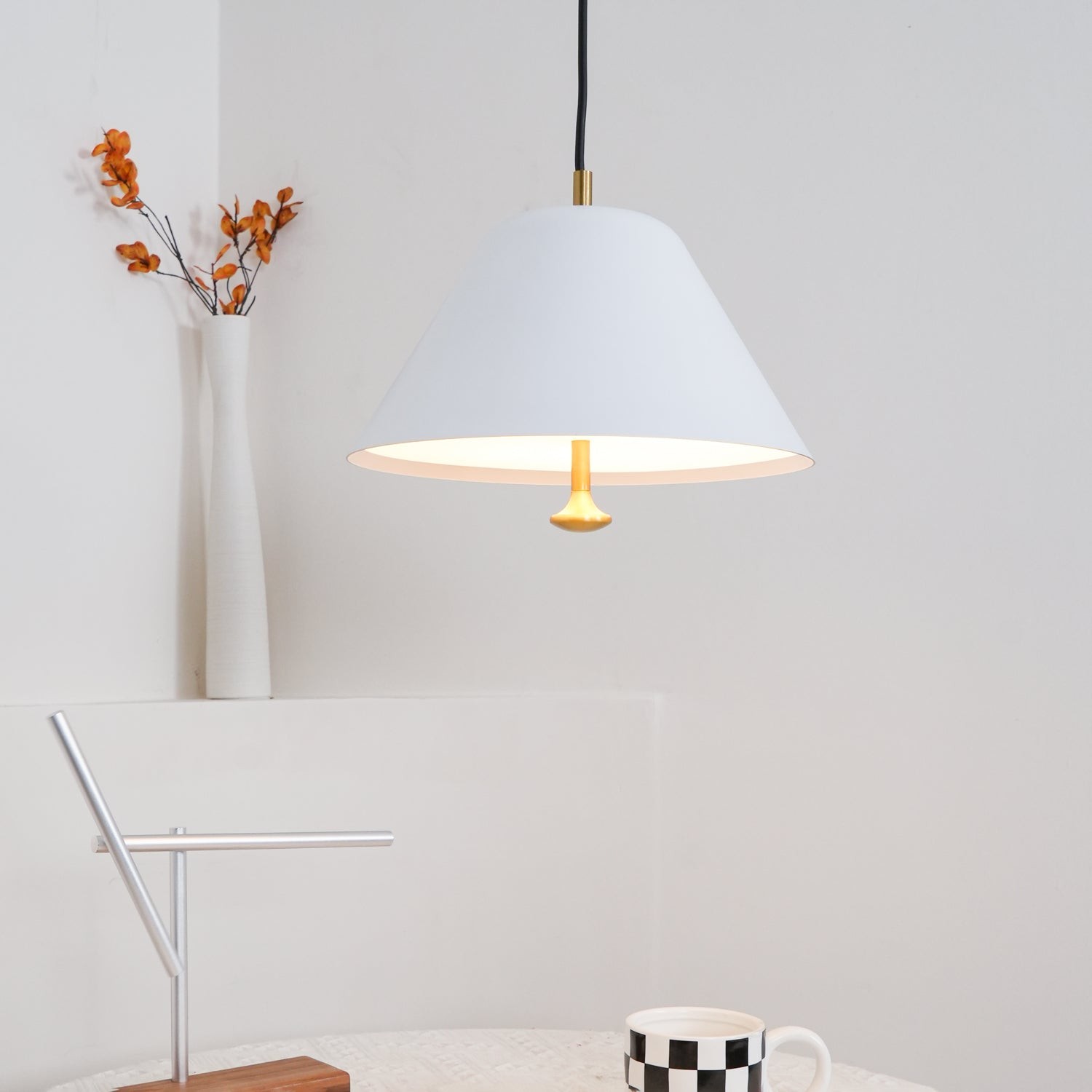 Metal Pear Pendant Lamp M246