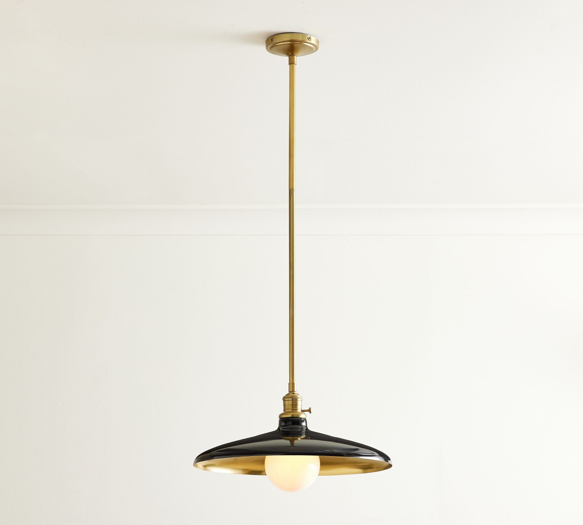 Forvara Metal Pole Pendant Light - Farmhouse Style Adjustable Island Lighting T148