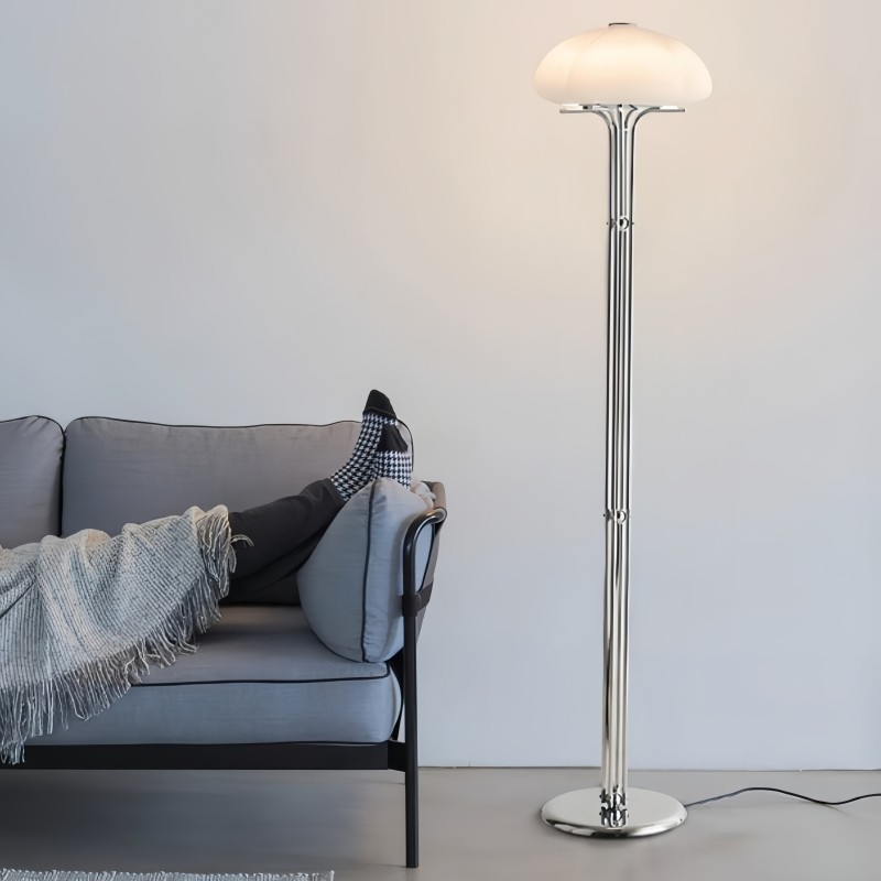 Pumpkin Glass Floor Lamp M278