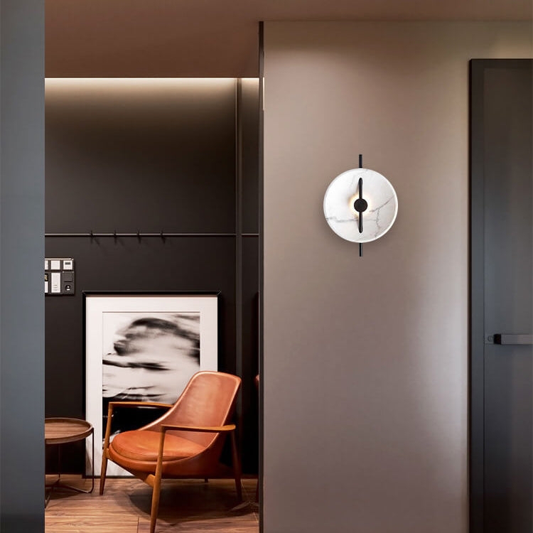Nordic Round Resin Wall Ligh D771