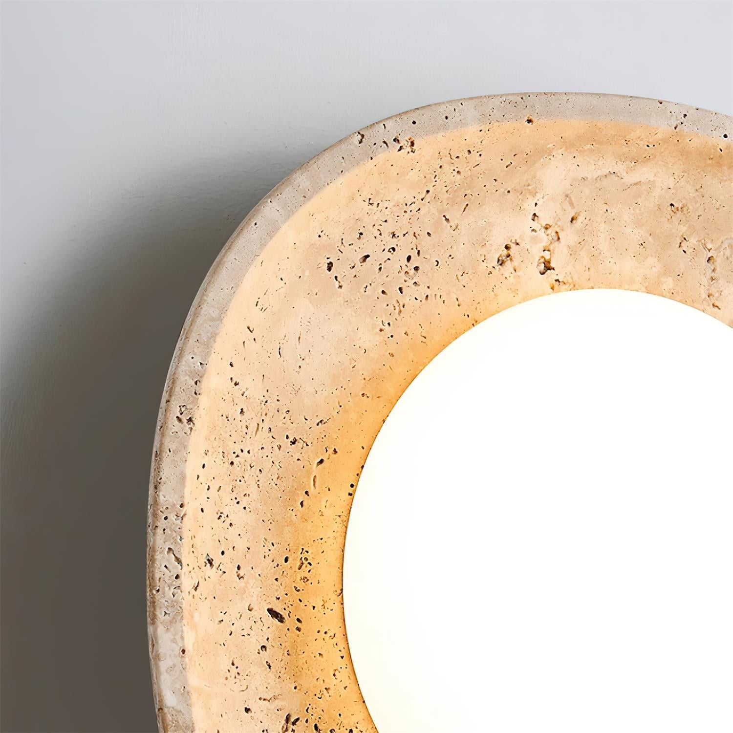 Japanese Style Wabi-Sabi Stone Wall Lamp M263