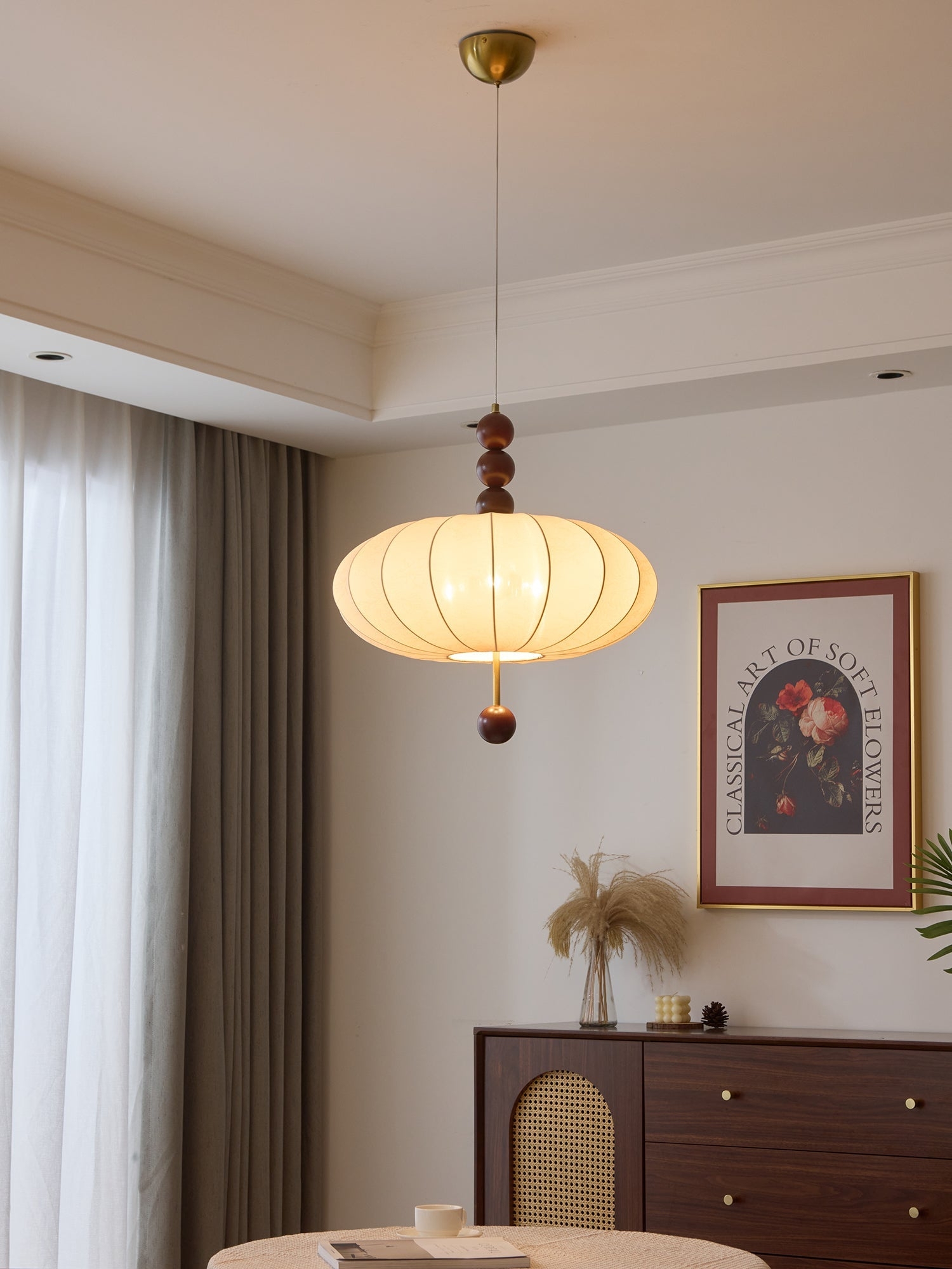 Adelaide Fabric Pendant Light D350