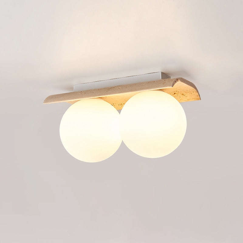 Bianca Globe Ceiling Lamp D689