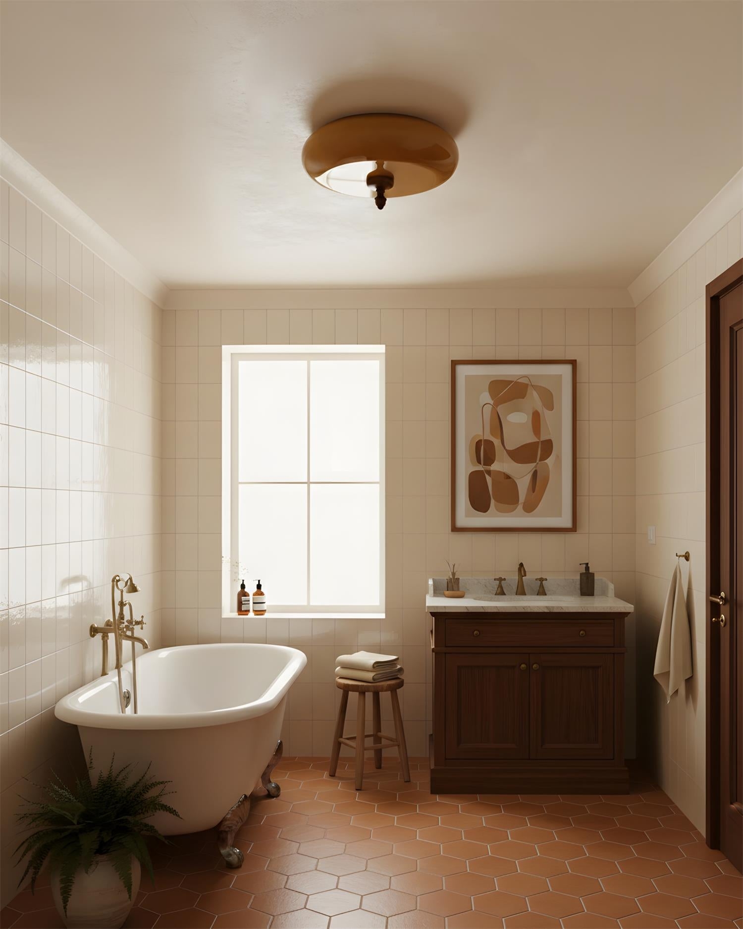 Honeydrift Ceiling Lamp D295
