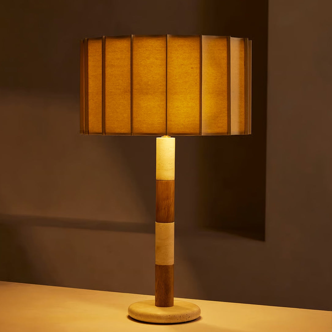 Pleated Grove Table Lamp D216