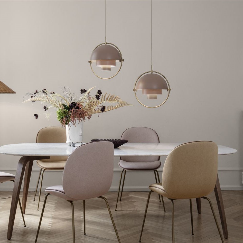 Danish Multilayer Rotatable Pendant Lamp S63