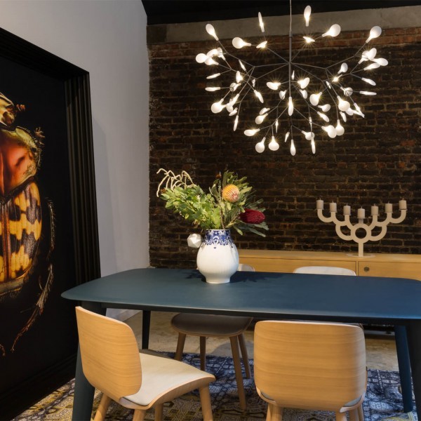 Scandinavian Branching LED Chandelier for Living Room