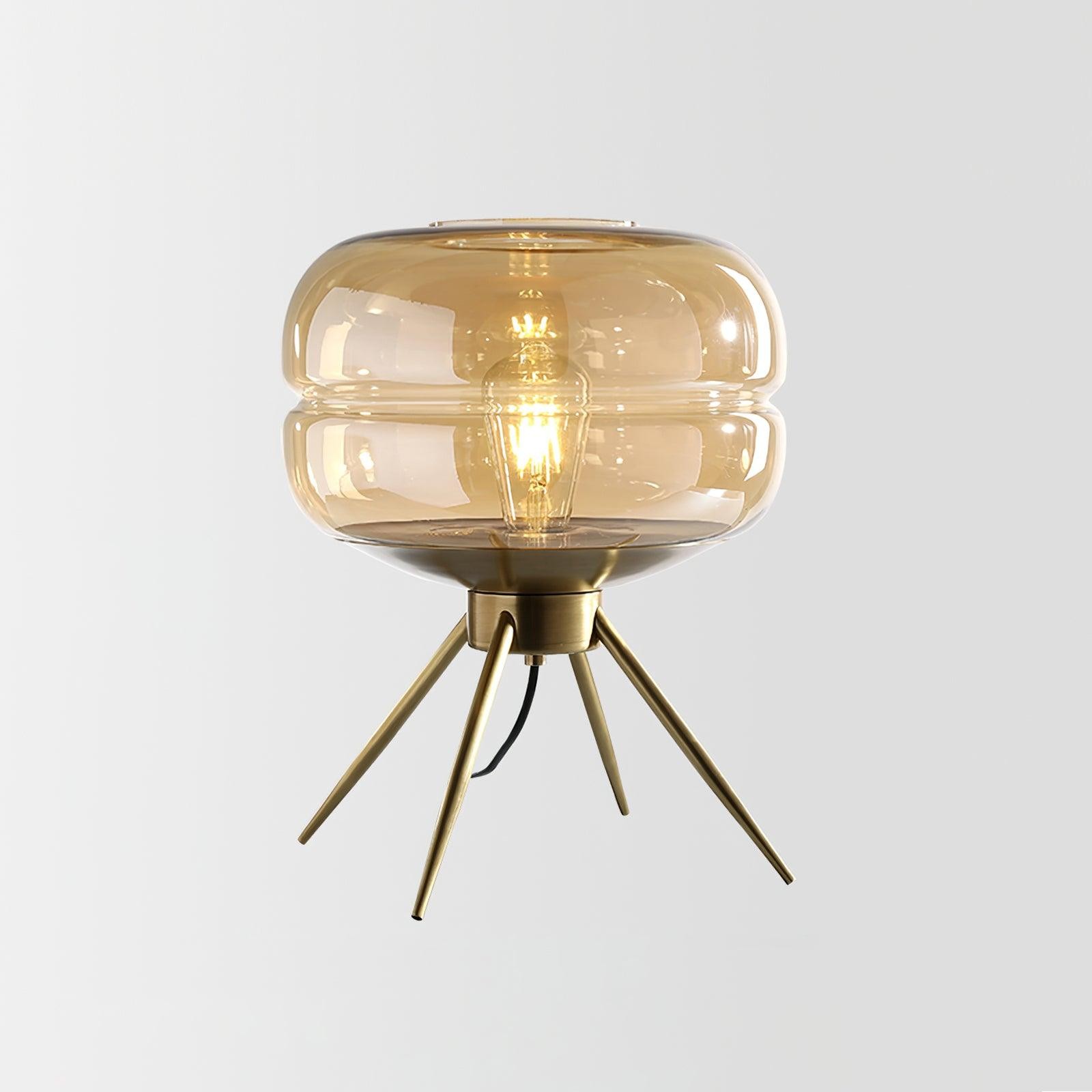 Luxury Personality Colored Glass Cover Tall Table Lamp M234