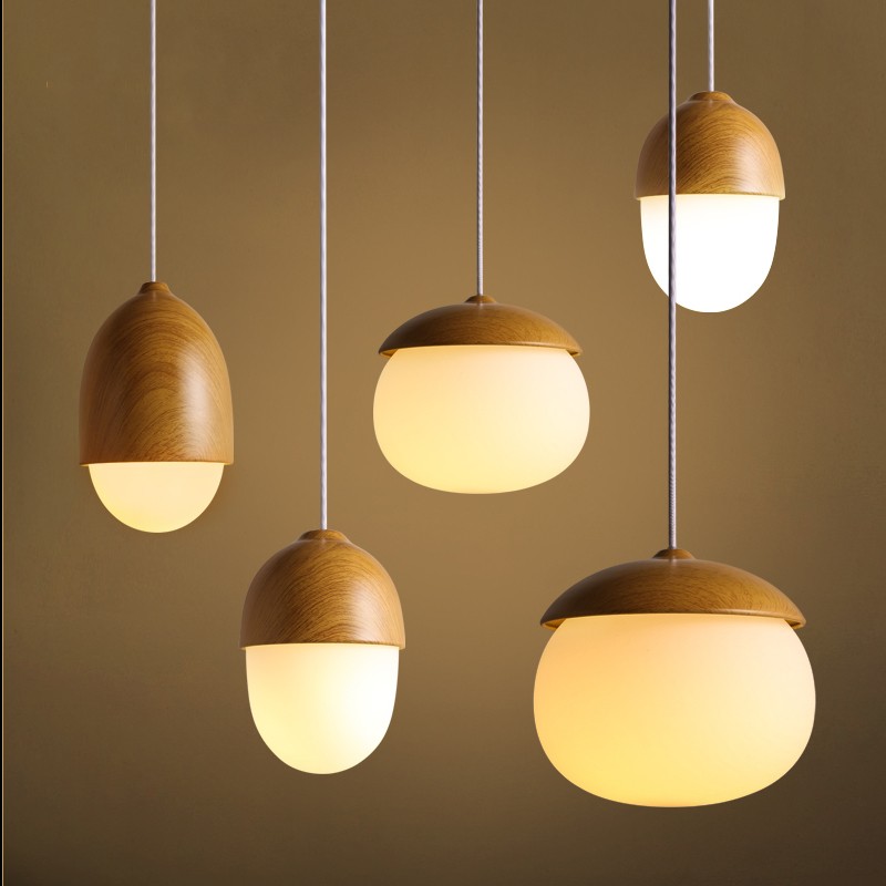 Nordic Modern NUT Glass Pendant Lamp