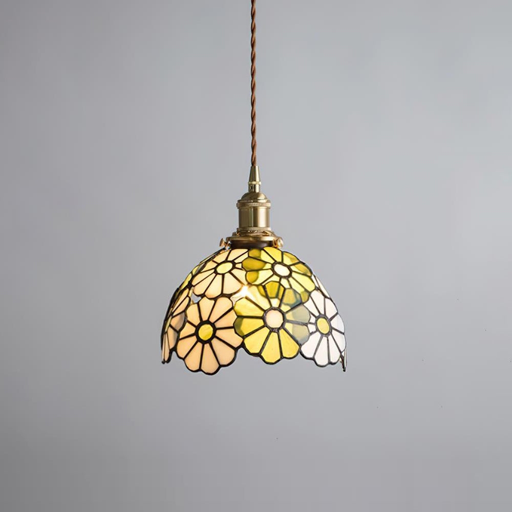 Suka Floral Plug In Pendant Lamp D132