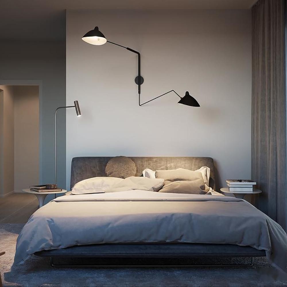 Industrial Duckbill Design LED Bedroom Wall Lamp S16
